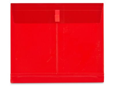 Velcro&reg; Brand Presentation Envelopes - 11 x 9", Red S-14541R