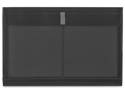 Velcro&reg; Brand Presentation Envelopes - 14 x 9", Black S-14542BL