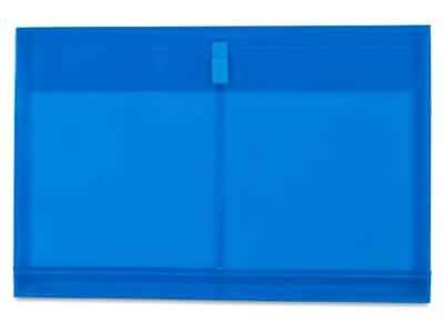 Velcro&reg; Brand Presentation Envelopes - 14 x 9", Blue S-14542BLU