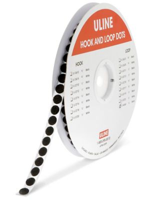 Tape Dots - Loop, Black, 5/8