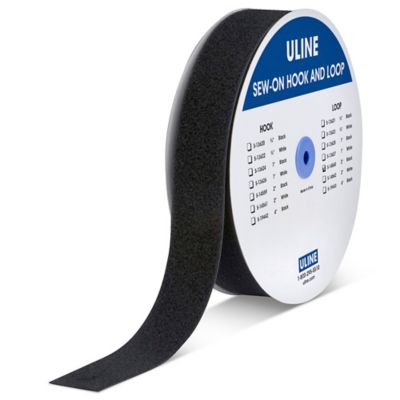 Sew-on Strips - Loop, Black, 2" x 75' S-14560