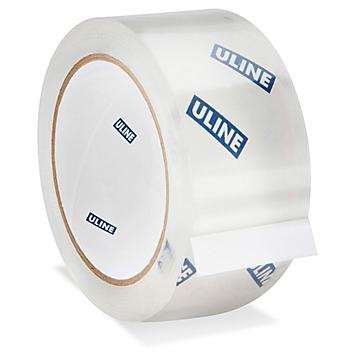 Uline Carton Sealing Tape - 2.6 Mil, 2" x 55 yds, Clear S-14564