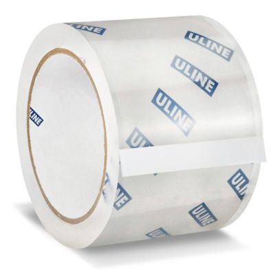 Uline Quiet Tape - 2.6 Mil, 3" x 55 yds, Clear S-14577