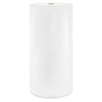  Rollo de burbujas de 48 pulgadas de ancho x 65 pies, burbujas  grandes de 1/2 pulgada perforadas de 12 pulgadas : Productos de Oficina