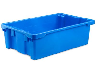 Plastic Storage Container - 35 x 16 x 6, 41 Quarts S-18823 - Uline