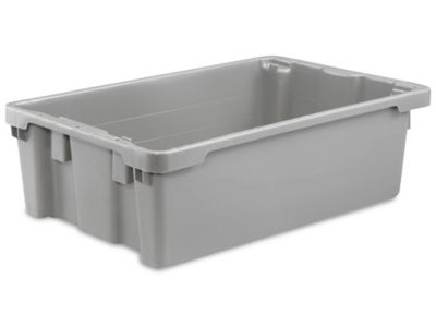 Plastic Storage Container - 35 x 16 x 6, 41 Quarts S-18823 - Uline