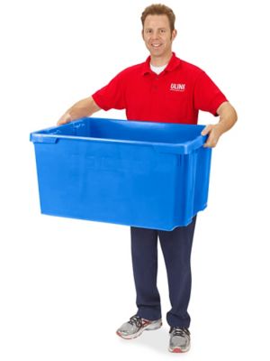  Contenant empilable et emboîtable – 24 x 20 x 14 po