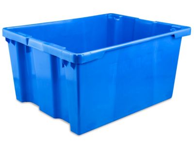 24 Stack & Nest Plastic Bins at Dollar Tree