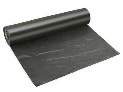 Black Poly Sheeting 4 Mil, 6' x 100' S14633 Uline