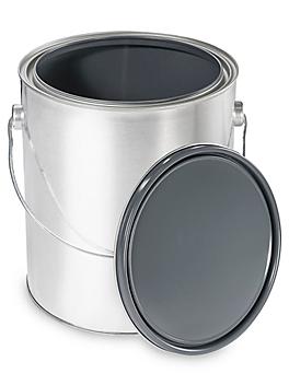 Epoxy-Lined Metal Can with Handle - 1 Gallon S-14644