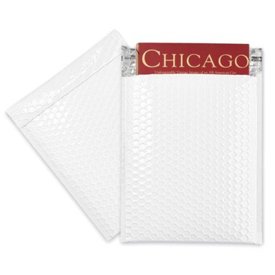 Glamour Bubble Mailers - 9 x 11 1/2", White S-14660W
