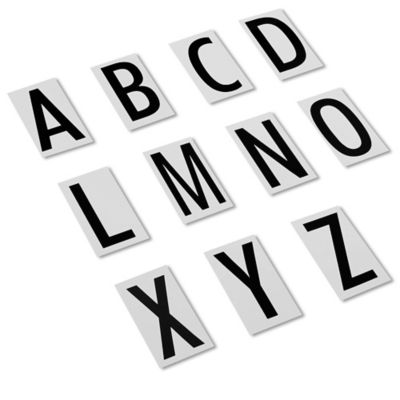 ABC 198 Piece 2 Block Vinyl Letters Stickers 2 Packs