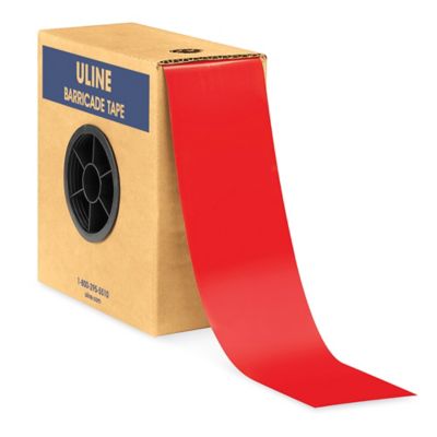 Masking Tape - 3/4 x 60 yds, Red S-2489R - Uline