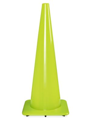 Traffic Cones - 36", Lime S-14708LIME