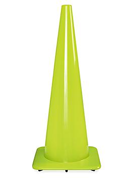 Traffic Cones - 36", Lime S-14708LIME