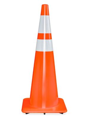  Reflective Traffic Cones- 36"