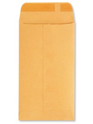 Coin Envelopes - Kraft, 3 3/8 x 6" S-14720