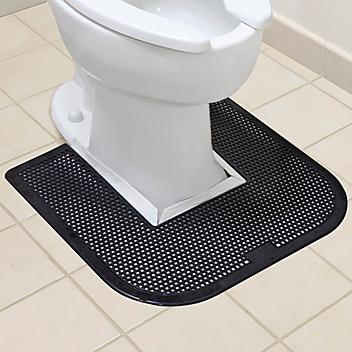 Toilet Floor Mats - Black S-14731BL