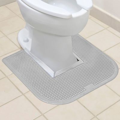 Toilet Floor Mats - Gray S-14731GR -