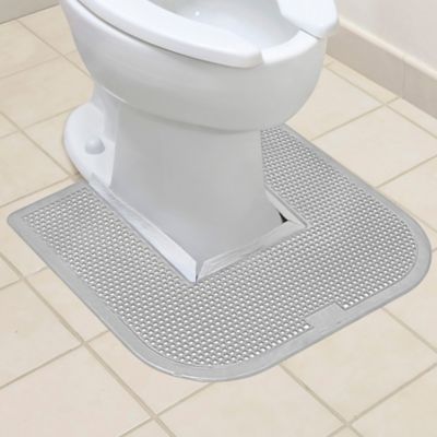 Toilet Floor Mats - Black S-14731BL - Uline