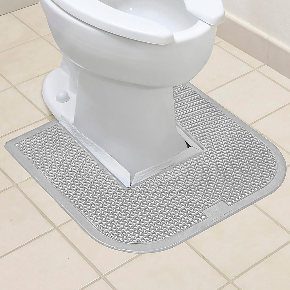 Toilet Floor Mats - Gray S-14731GR - Uline