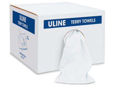 Recycled White Terry Towels – A&A Wiping Cloth