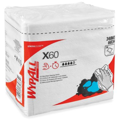 Kimberly-Clark&reg; WypAll&reg; Industrial Plus X60 Wipers - 1/4 Fold S-14814