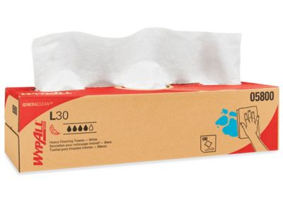 Kimberly-Clark&reg; WypAll&reg; Economizer L30 Wipers - Dispenser Box, 16 x 10" S-14823