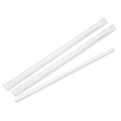 Dixie® Plastic Drinking Straws - 7.75 S-14830 - Uline