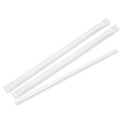 Dixie® Plastic Drinking Straws 7.75" S14830 Uline