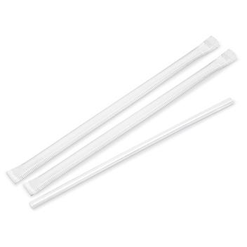 Clear Drinking Straws - 8" S-14830