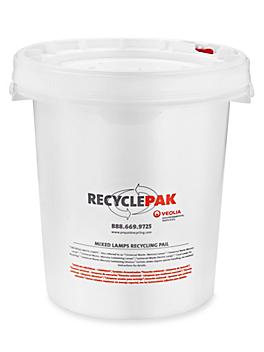 Prepaid Lamp Recycling Pail Kit - 5 Gallon S-14848