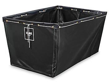 Replacement Liner for Vinyl Basket Truck - 54 x 34 x 30", Black S-14852BL