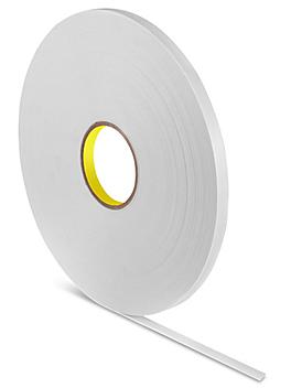 3M 4462 Double-Sided Foam Tape - 1/2" x 72 yds, White S-14895W