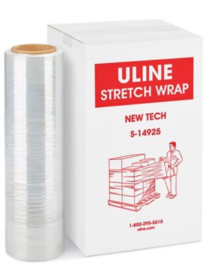 New Tech Stretch Film - 39 gauge, 16" x 1,500' S-14925