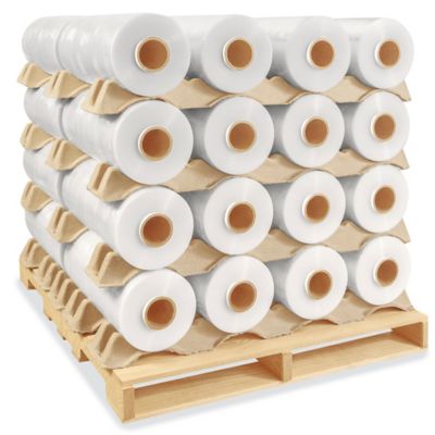 Uline Machine Length Stretch Film Skid Lot - Cast, 75 gauge, 20" x 5,000' S-14927S