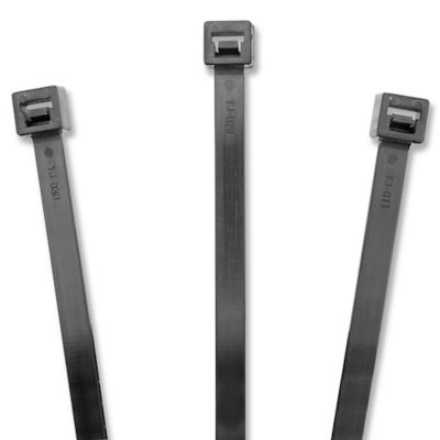 Black UV Stabilized Nylon Cable Ties - 8