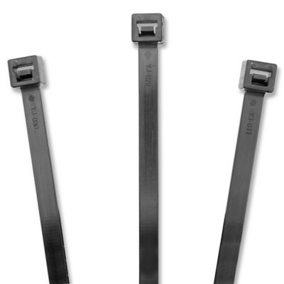 Velcro® Brand Cable Ties - 3/4 x 6, Black S-17101 - Uline