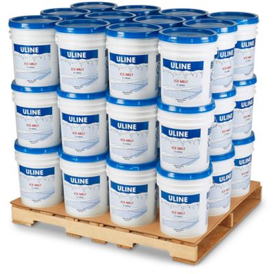 Ice Melt Skid Lot - 40 lb Pail S-14954S - Uline