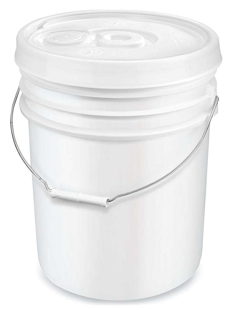 Plastic Buckets and Pails for Hazardous Waste Material Disposal at