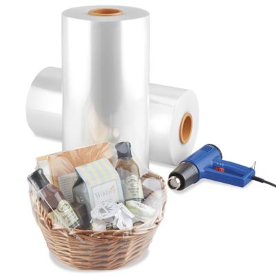 Uline Deluxe Polyolefin Shrink Film Roll - 75 gauge, 20" x 3,500' S-14988