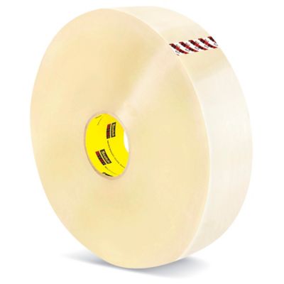 3M 375 Hot Melt Machine Length Tape - 3" x 1,000 yds, Clear S-15005