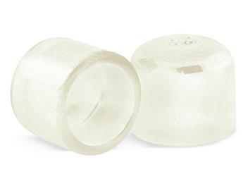 Clear Tube End Caps - 1/2", Clear S-15010