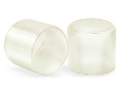 Clear Tube End Caps 1 1/2", Clear S15012 Uline