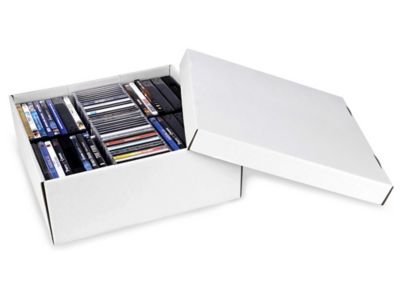 DVD / CD Storage Box - 16 x 16 x 6 S-15024 - Uline