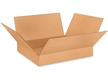 Boîtes de carton ondulé S-15044 – 26 x 26 x 4 po