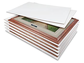 24 x 36" 200 lb Corrugated Pads - White S-15058