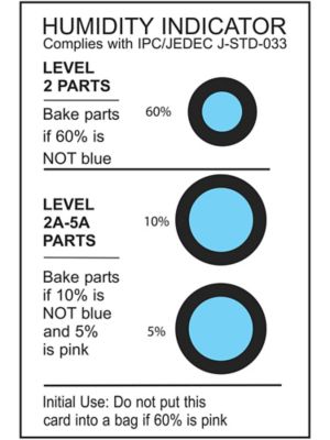 Humidity Indicators - 5-15% S-8027 - Uline