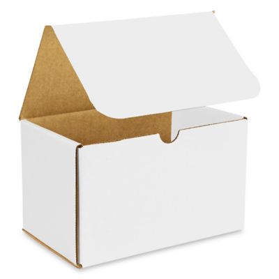 8 x 5 x 5" White Indestructo Mailers S-15085