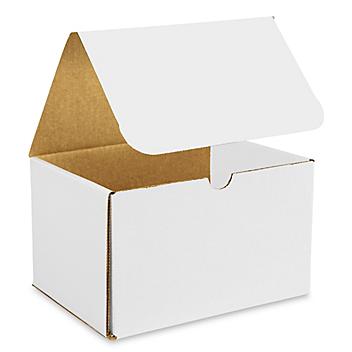8 x 6 x 5" White Indestructo Mailers S-15086
